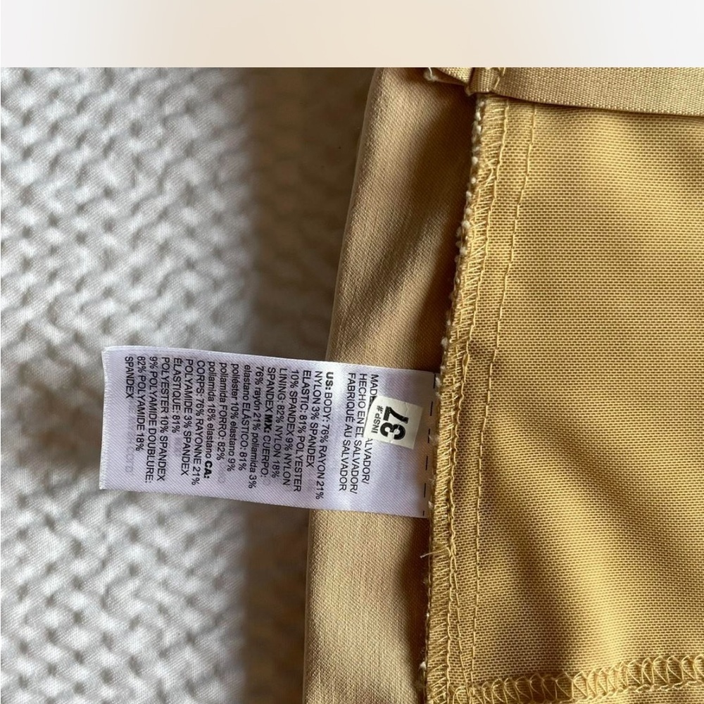 Chico's Tan Ankle Pants - Picture 6 of 9
